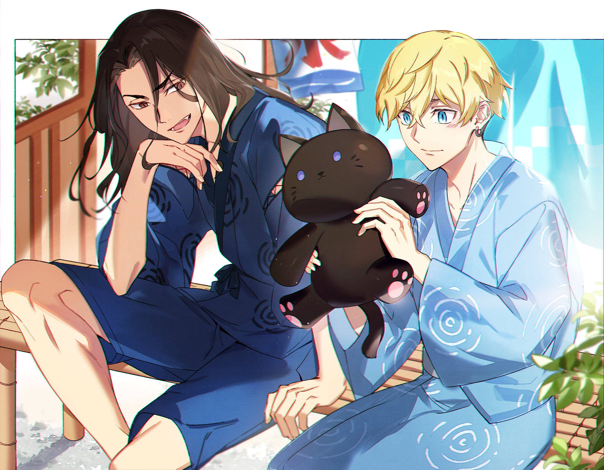 แมว Chifuyu Baji Tokyo Revengers วอลเปเปอร์