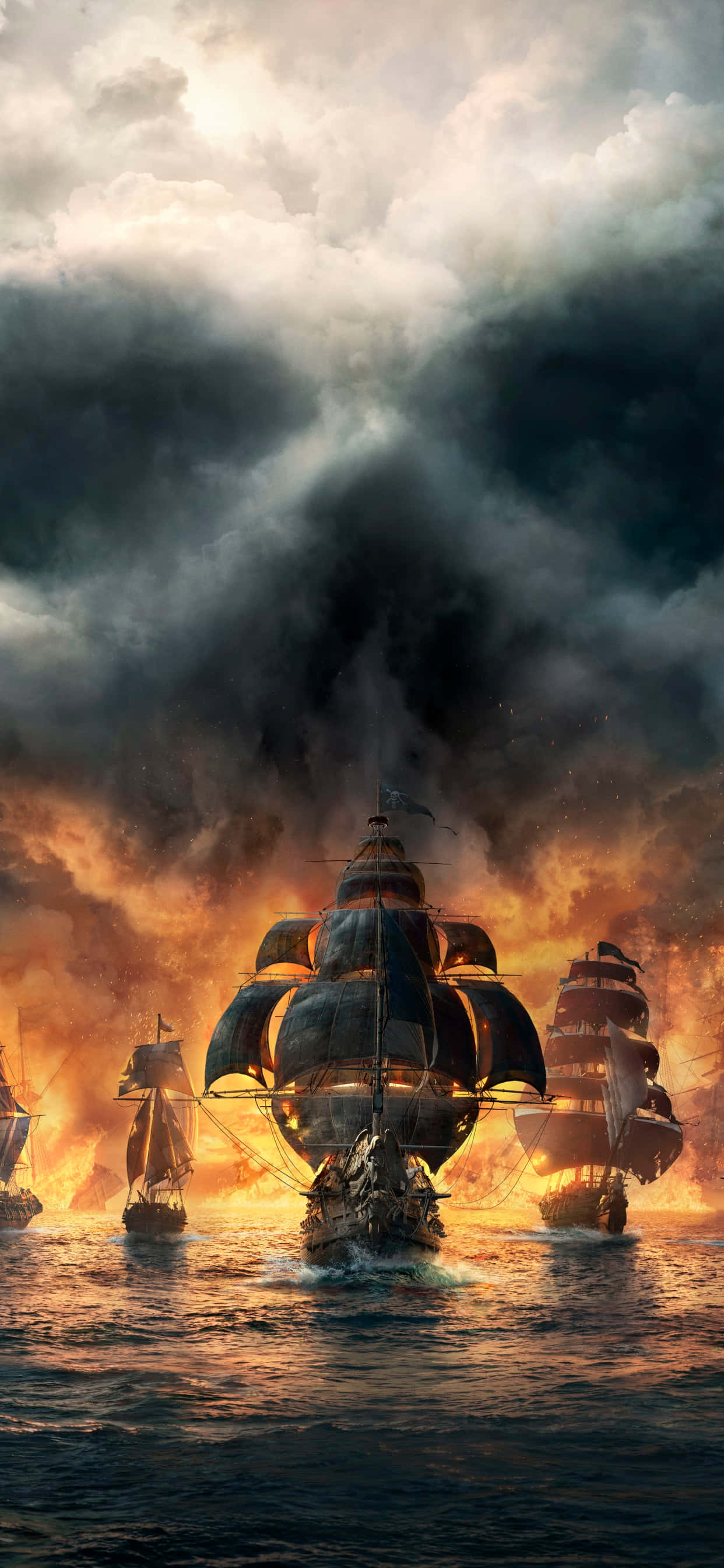 "แล่นเรือข้ามเส้นขอบฟ้า" วอลเปเปอร์