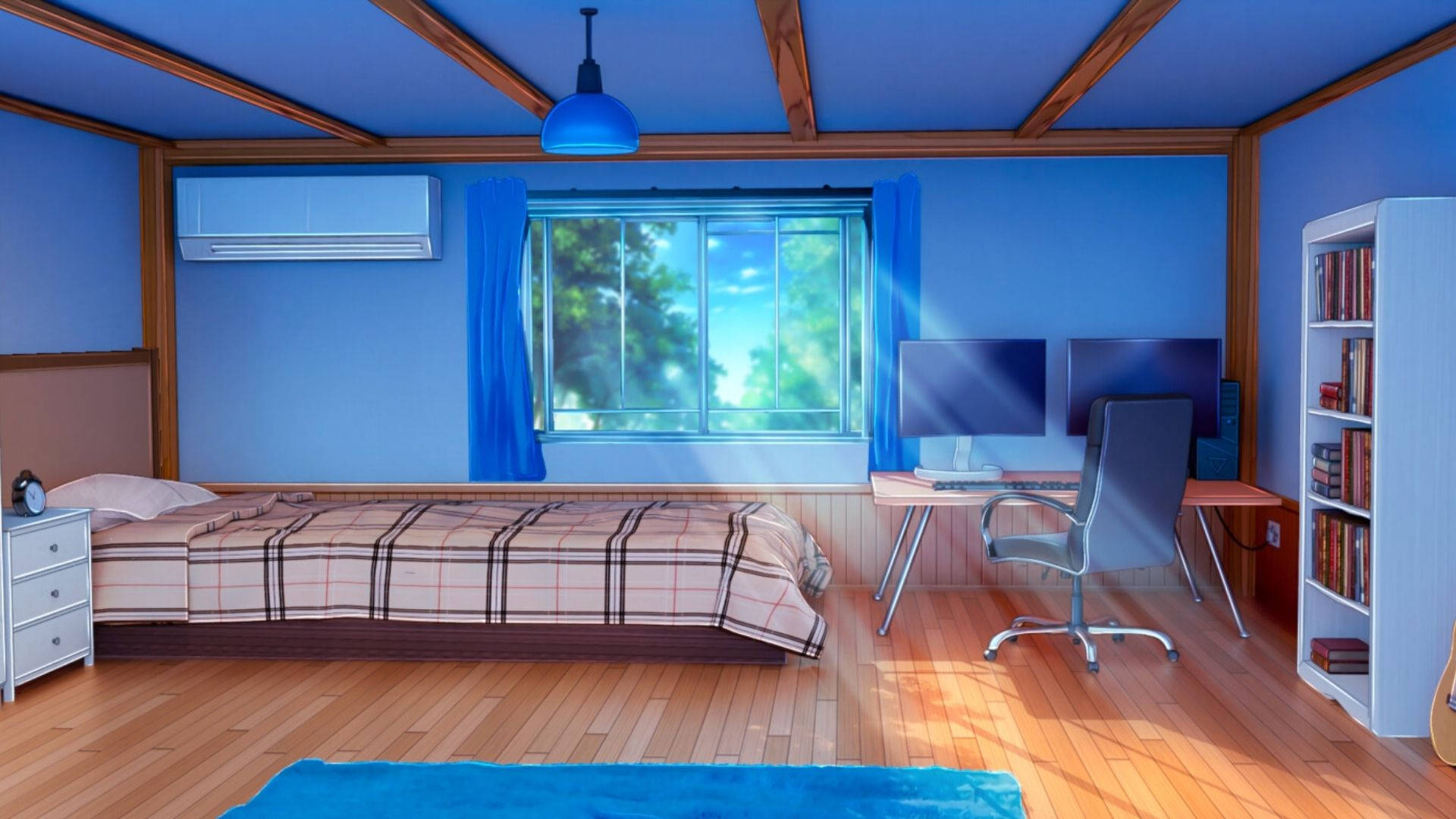 แสงแดดในห้องอนิเมะ วอลเปเปอร์