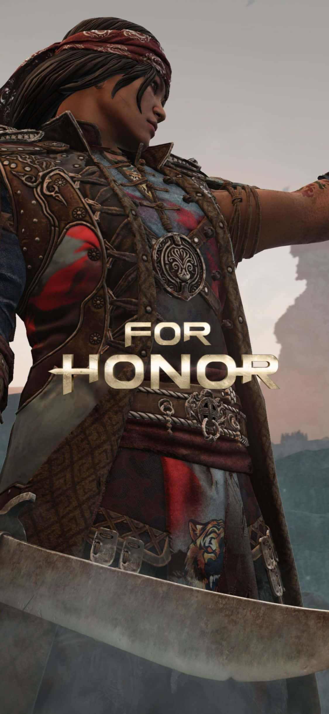 แสดงความกล้าหาญและความภักดีของคุณด้วย iPhone Xs — For Honor วอลเปเปอร์