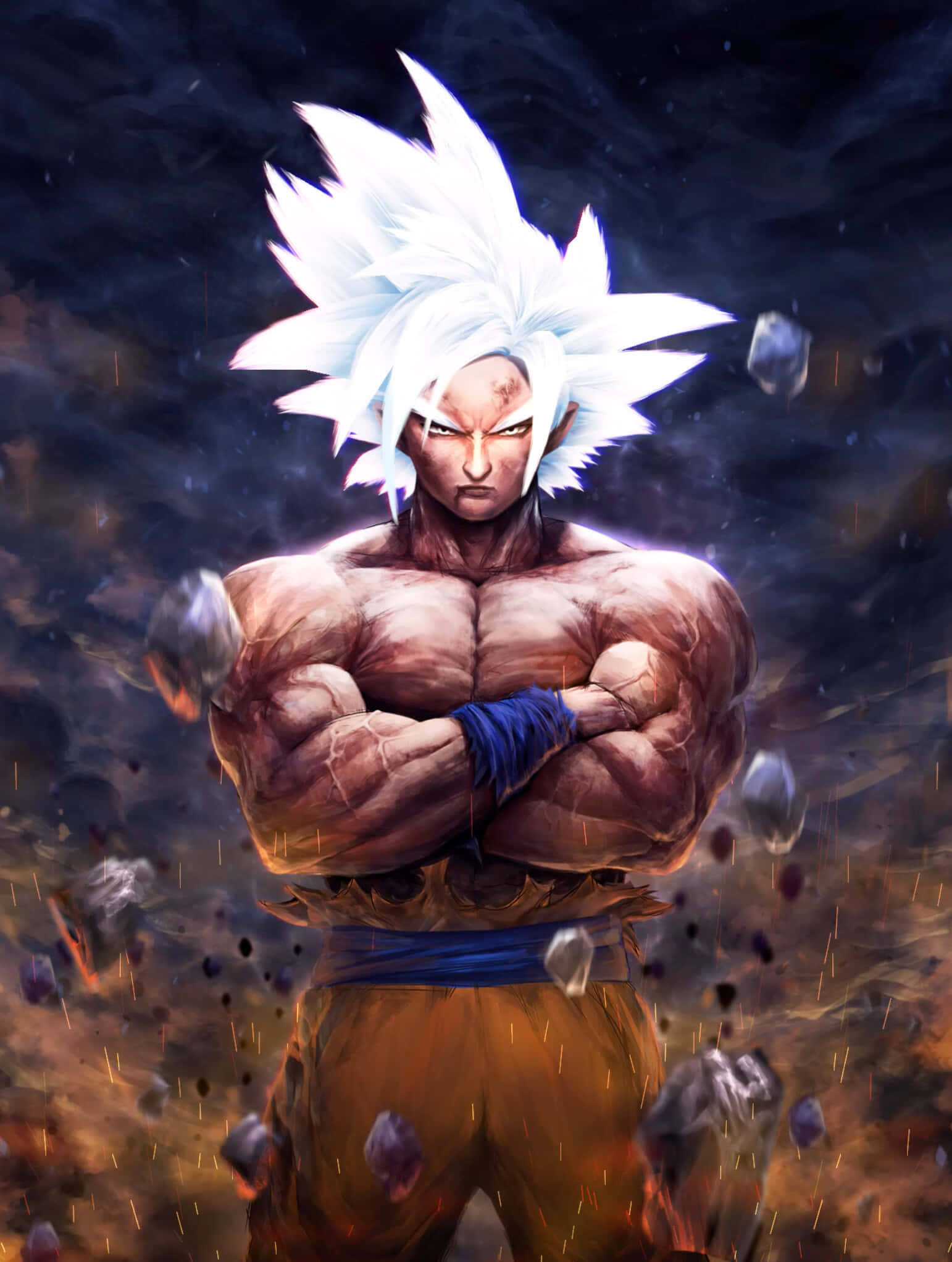 โกคูปลดล็อกพลัง Ultra Instinct วอลเปเปอร์