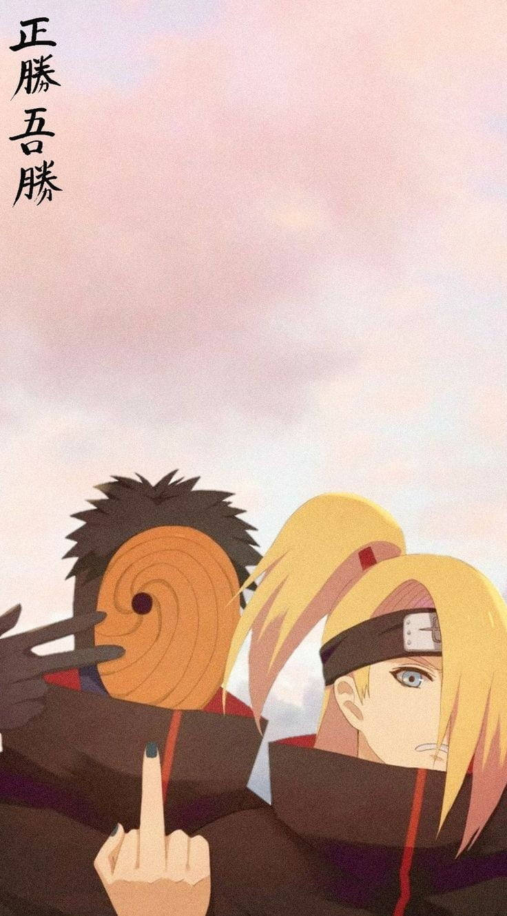 โทบิ นารูโตะ เดอิดาระ กลางนิ้ว วอลเปเปอร์