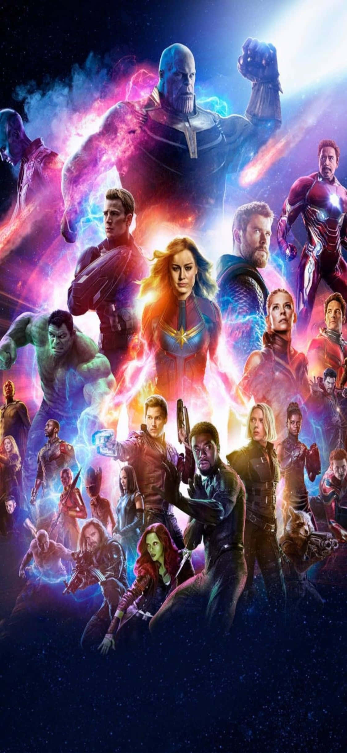 “โทรศัพท์ Avengers สุดยอด - iPhone Xs Marvel's Avengers” วอลเปเปอร์