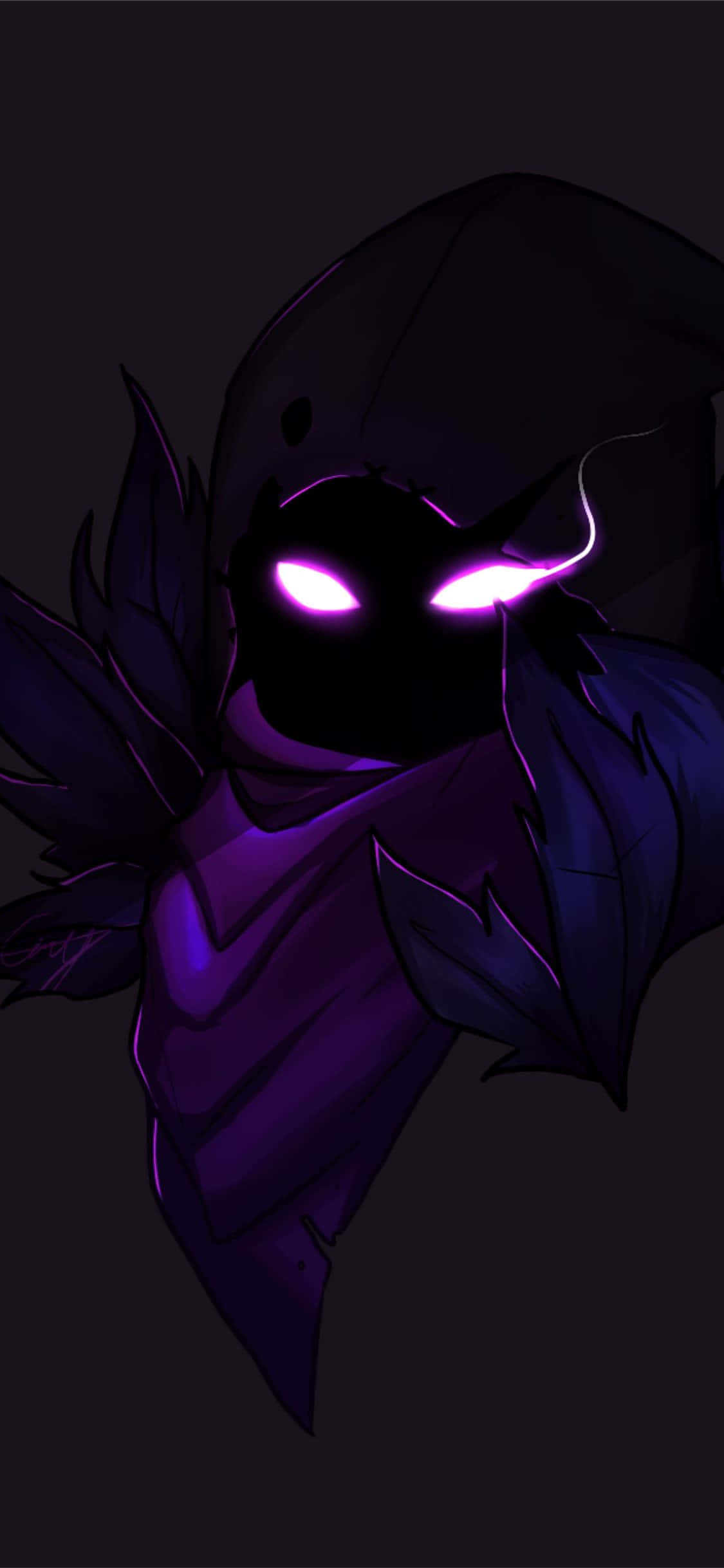 โบยบินอย่างไม่เกรงกลัวด้วยสกิน Raven Fortnite วอลเปเปอร์