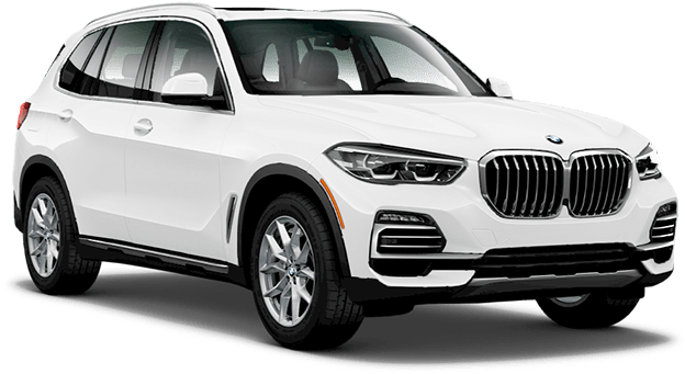 โปรไฟล์รถ BMW X5 SUV สีขาว วอลเปเปอร์