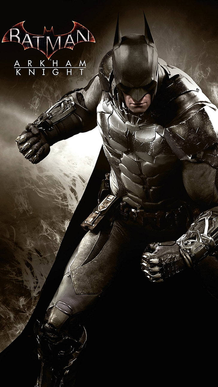 โปสเตอร์ Batman Arkham Knight สำหรับ iPhone วอลเปเปอร์