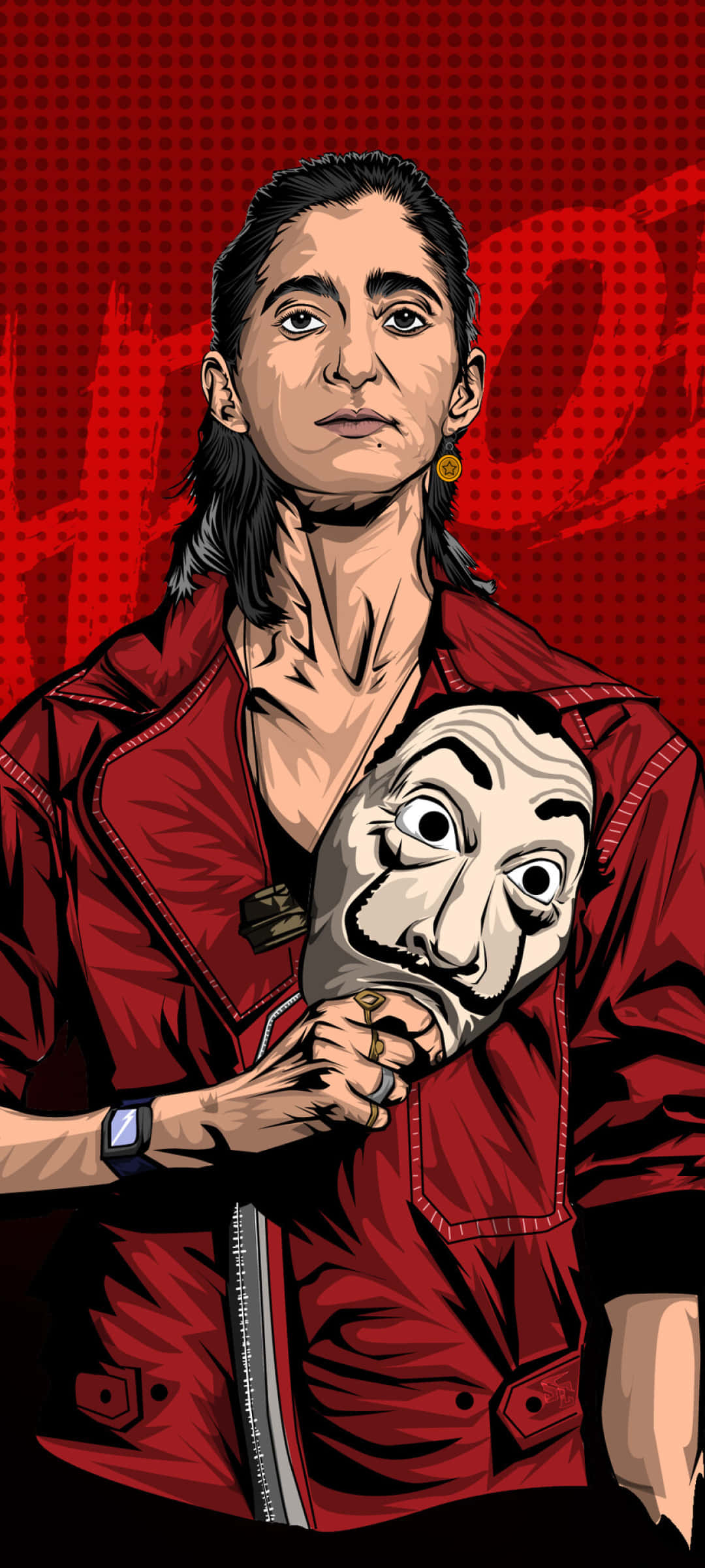 โปสเตอร์ Money Heist นairobi วอลเปเปอร์