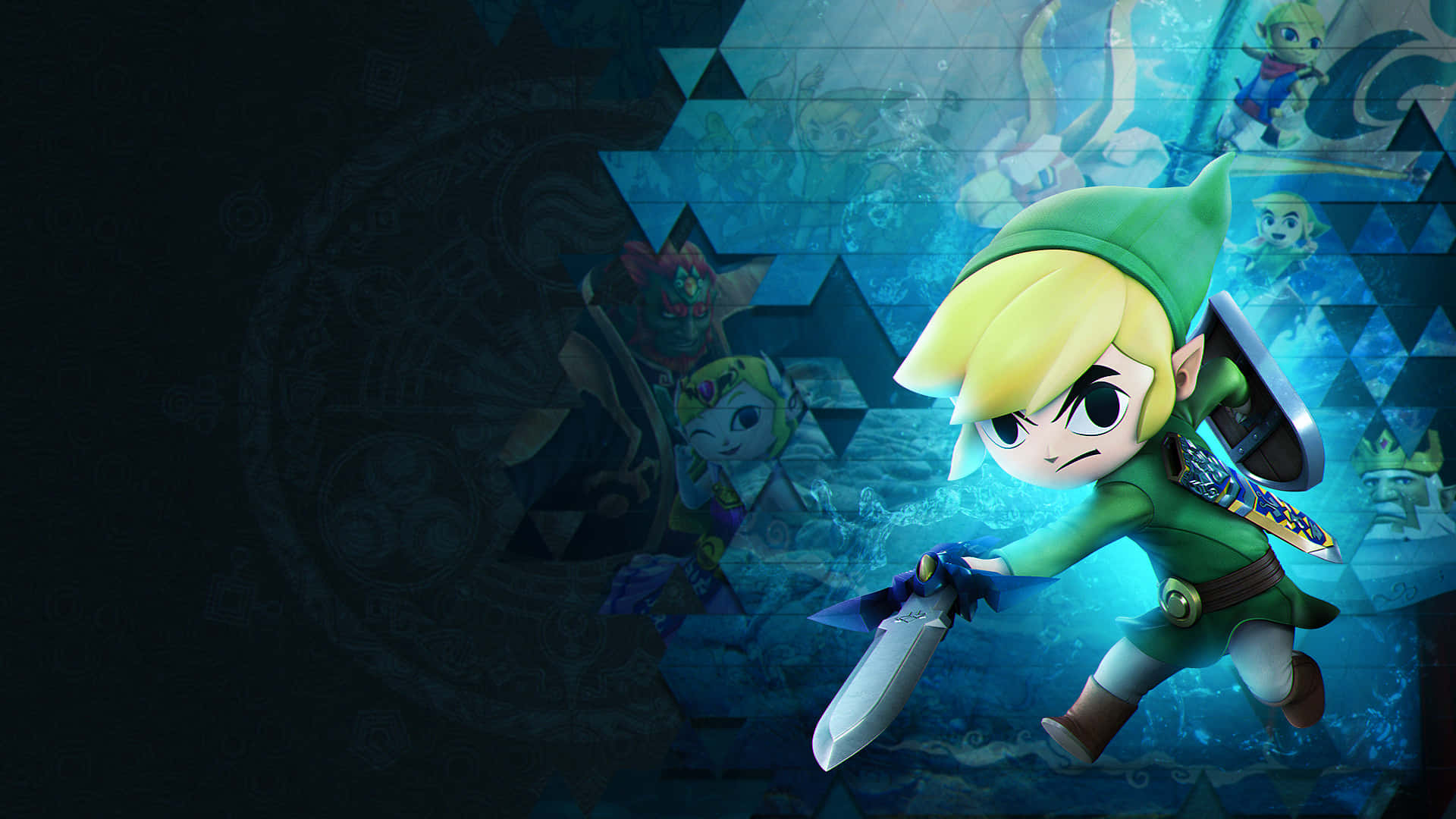 Toon Link — ตำนานแห่งเซลดา GIF วอลเปเปอร์