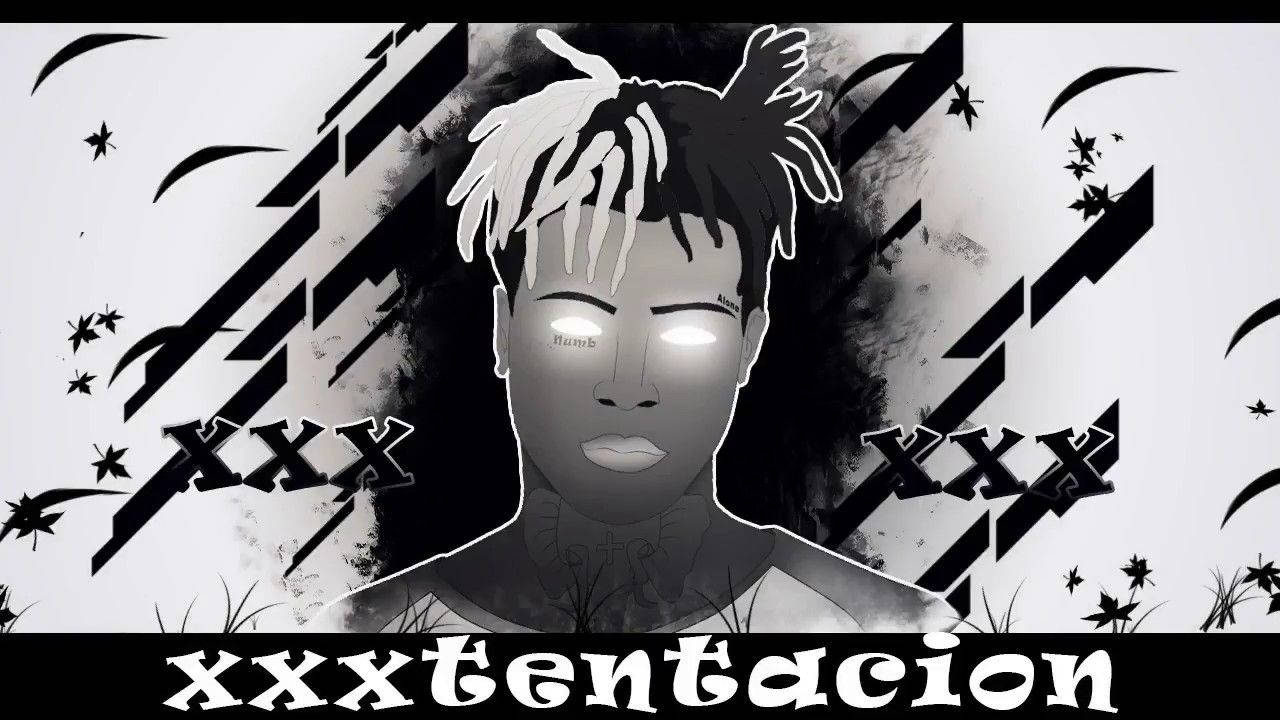โปสเตอร์ Xxxtentacion แร็ปเปอร์อนิเมะ วอลเปเปอร์
