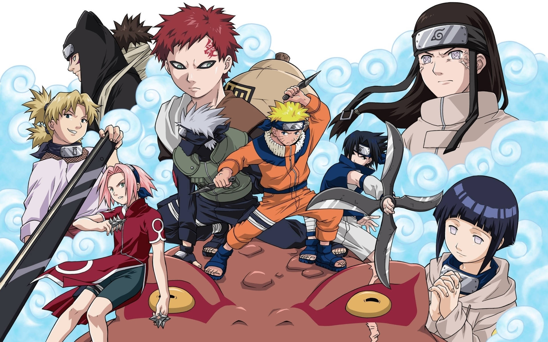 โปสเตอร์นารูโตะ สอบจูนิน วอลเปเปอร์