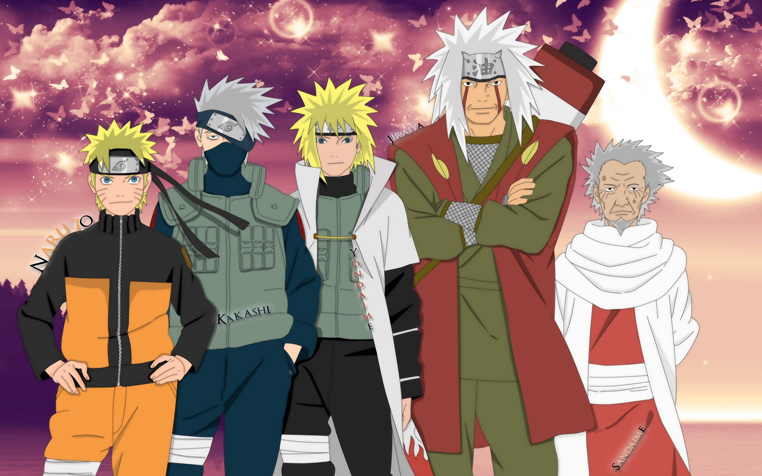 โปสเตอร์นารูโตะโฮคาเงะ วอลเปเปอร์