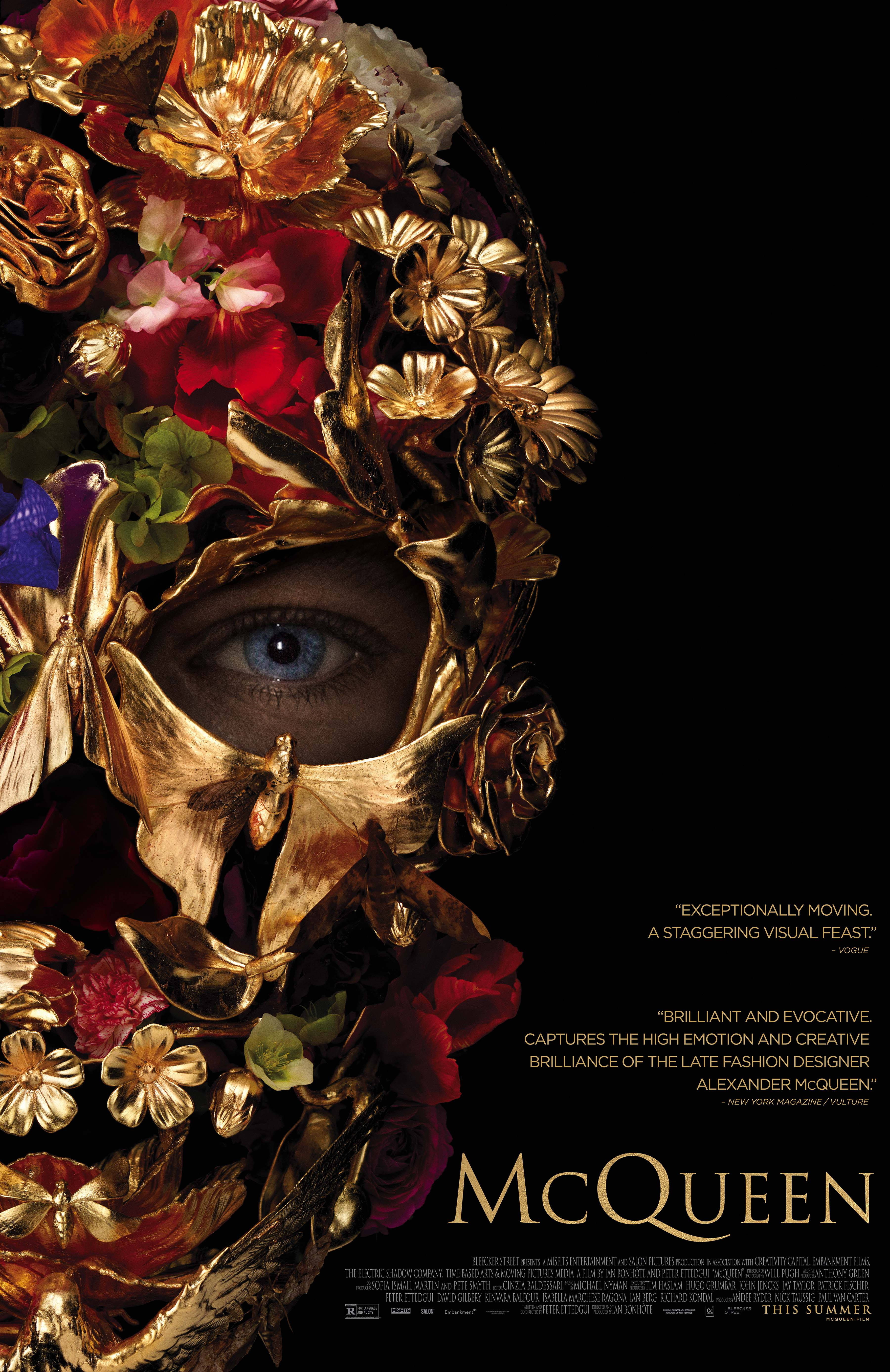 โปสเตอร์ภาพยนตร์แฟชั่น Alexander McQueen วอลเปเปอร์