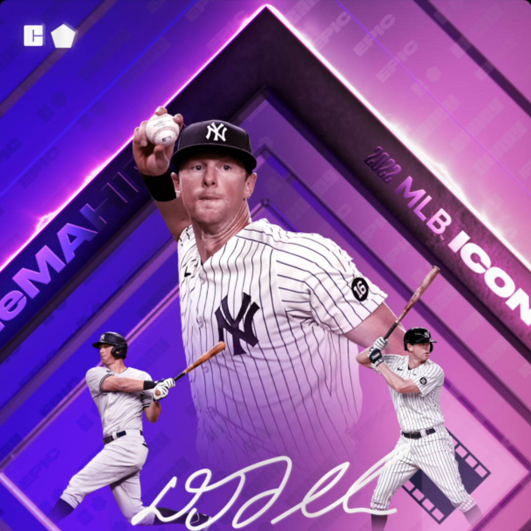โปสเตอร์สีม่วง DJ LeMahieu วอลเปเปอร์