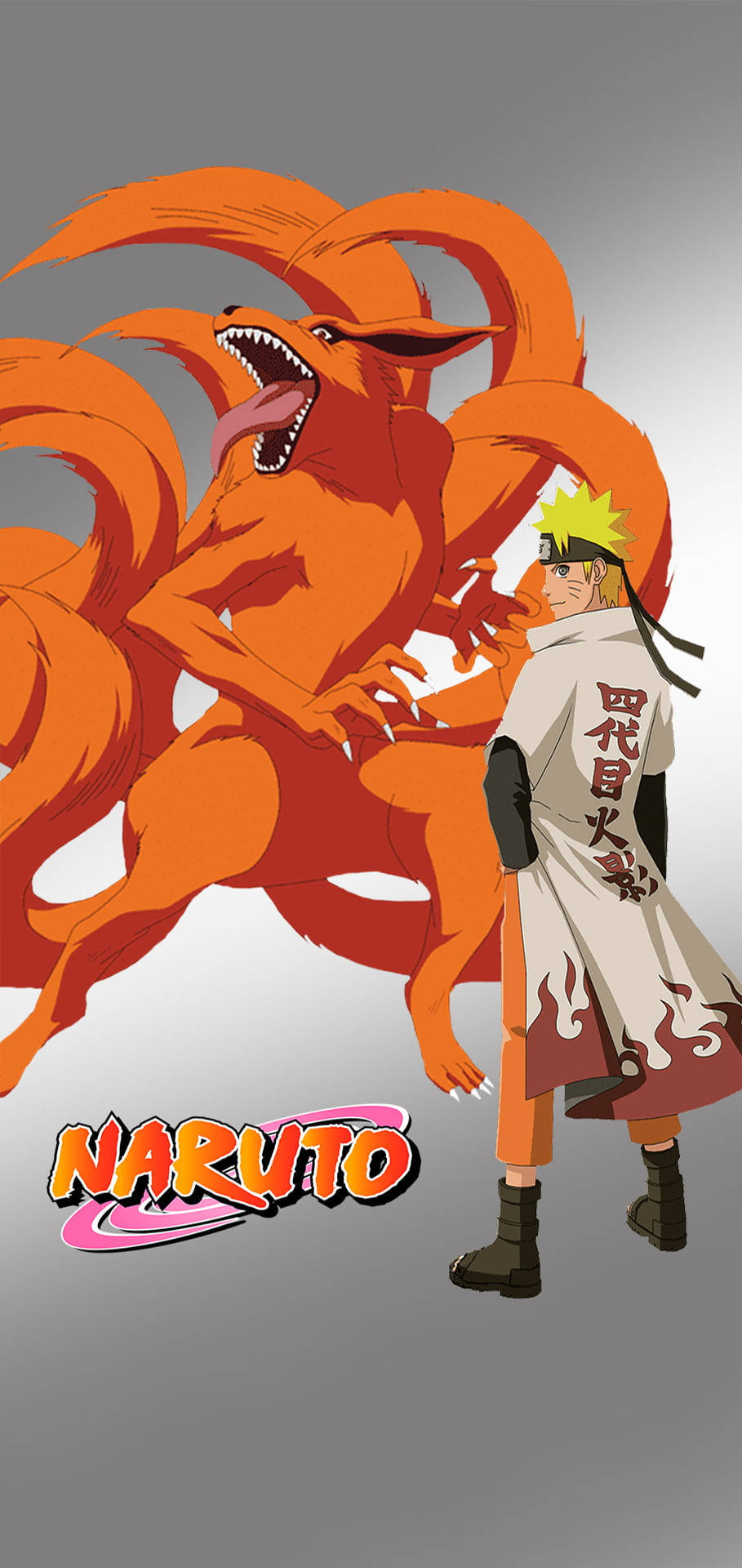 โปสเตอร์อุซึมากิและนารูโตะคุรามะ วอลเปเปอร์