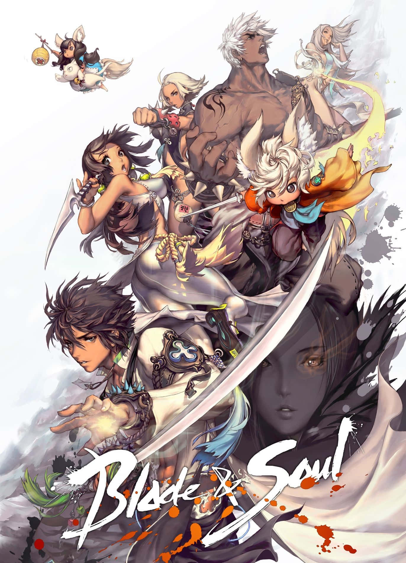 โปสเตอร์เกม Blade And Soul แอนิเมะ วอลเปเปอร์
