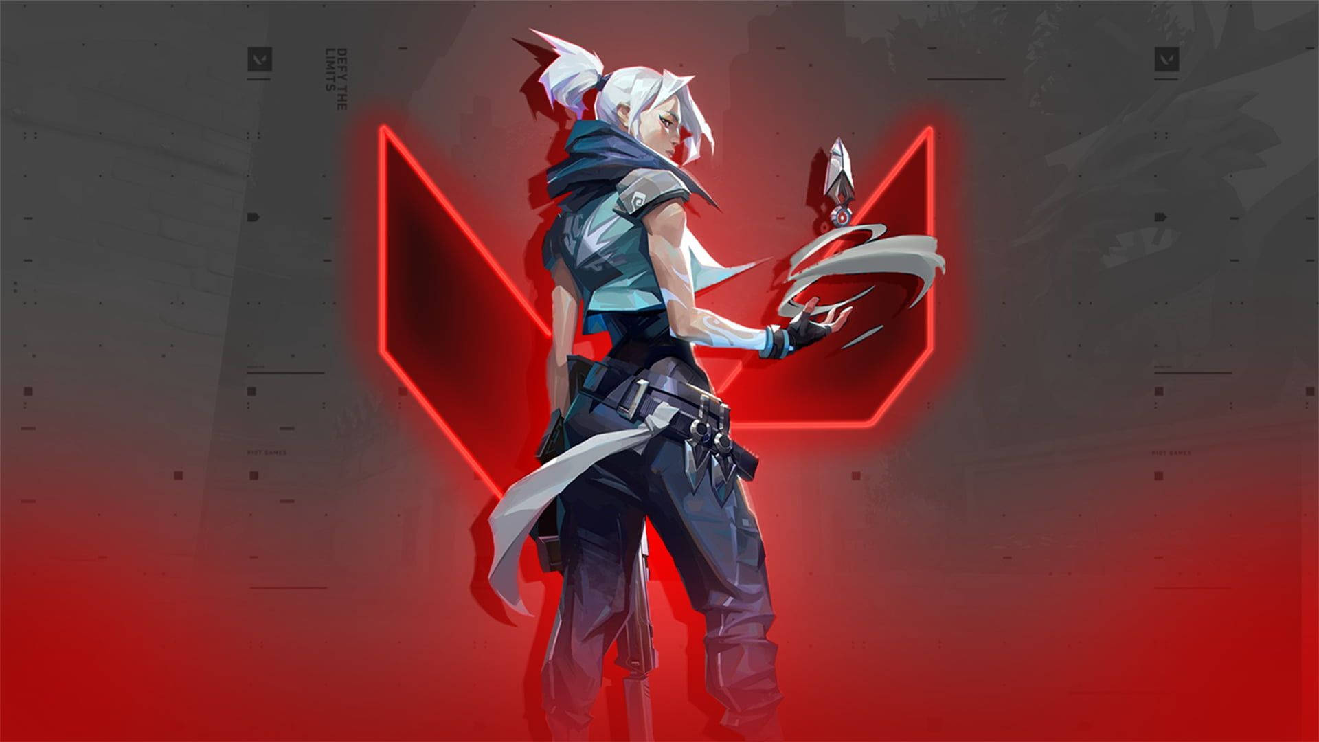 โปสเตอร์เกม Valorant Jett วอลเปเปอร์