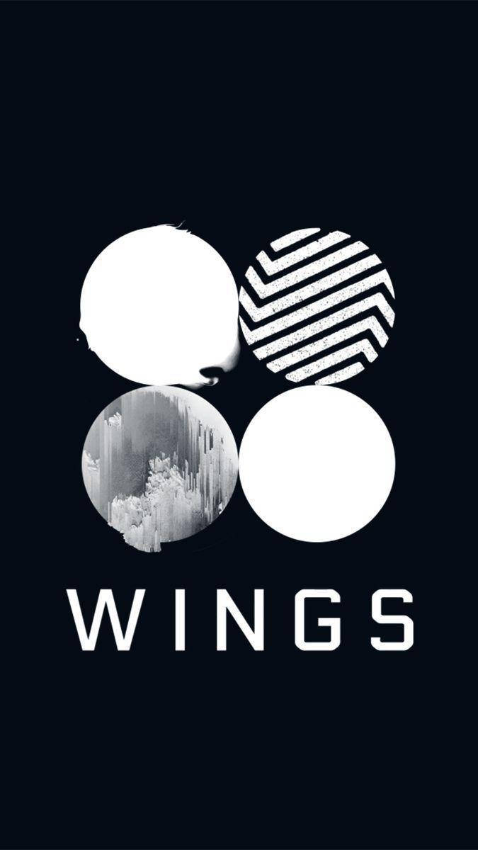 โลโก้ BTS Wings วอลเปเปอร์