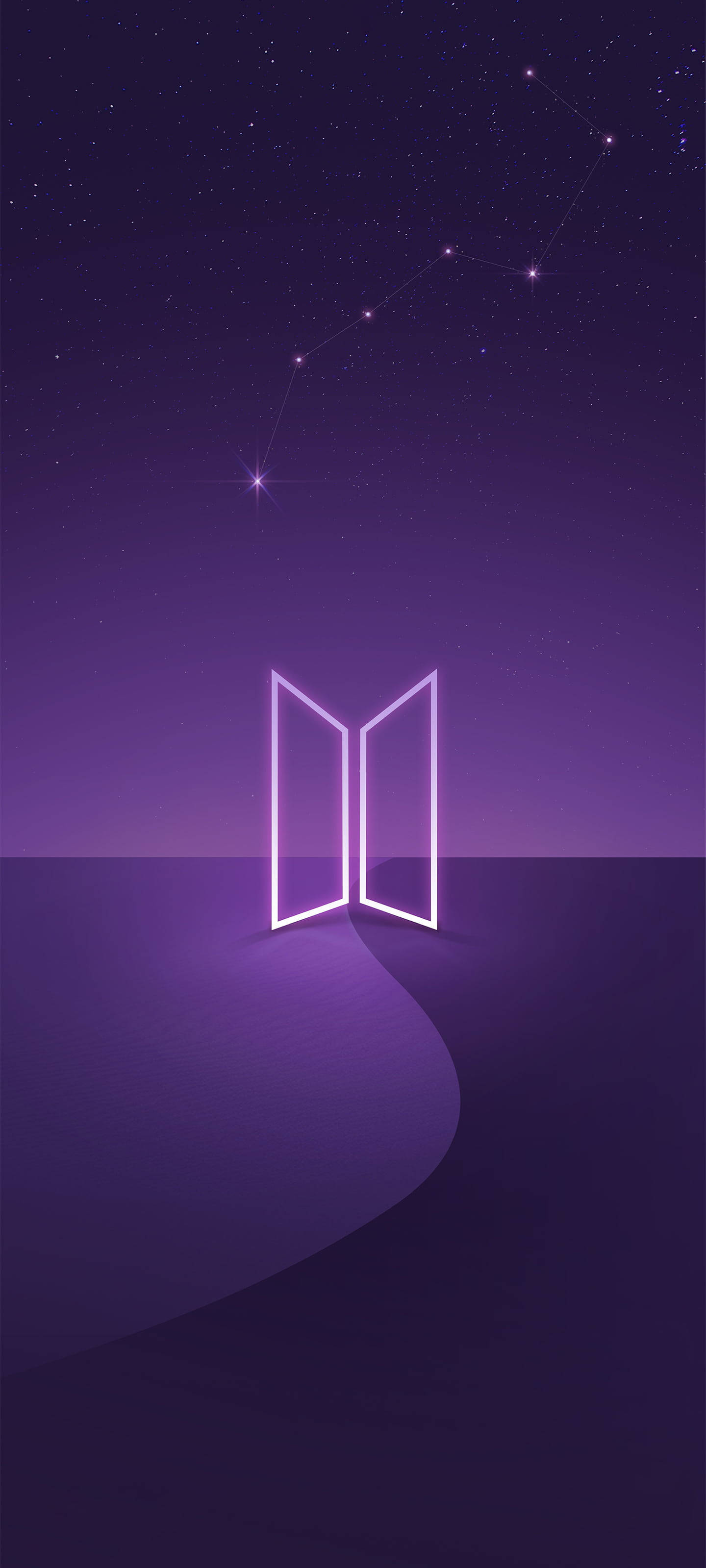 โลโก้ BTS สำหรับ Samsung S20 FE วอลเปเปอร์