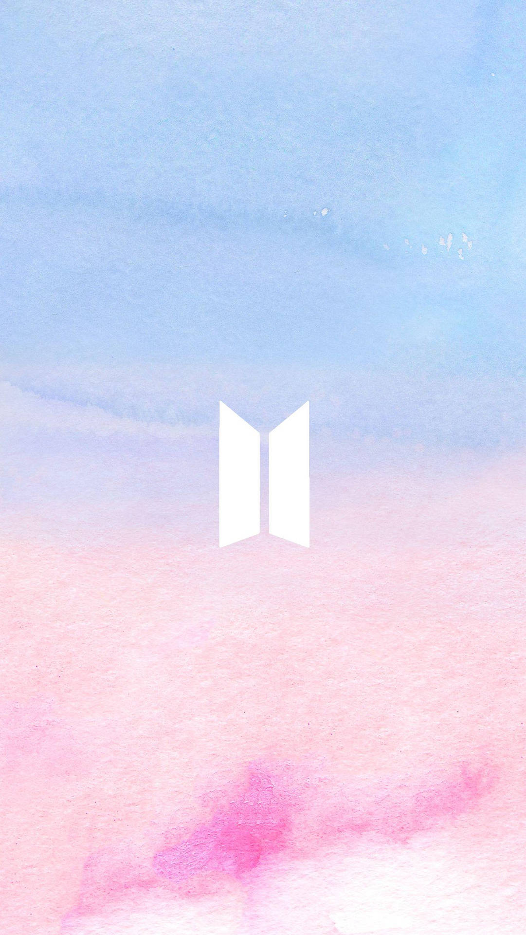 วอลเปเปอร์โลโก้ BTS สีพาสเทล — โลโก้ BTS GIF วอลเปเปอร์