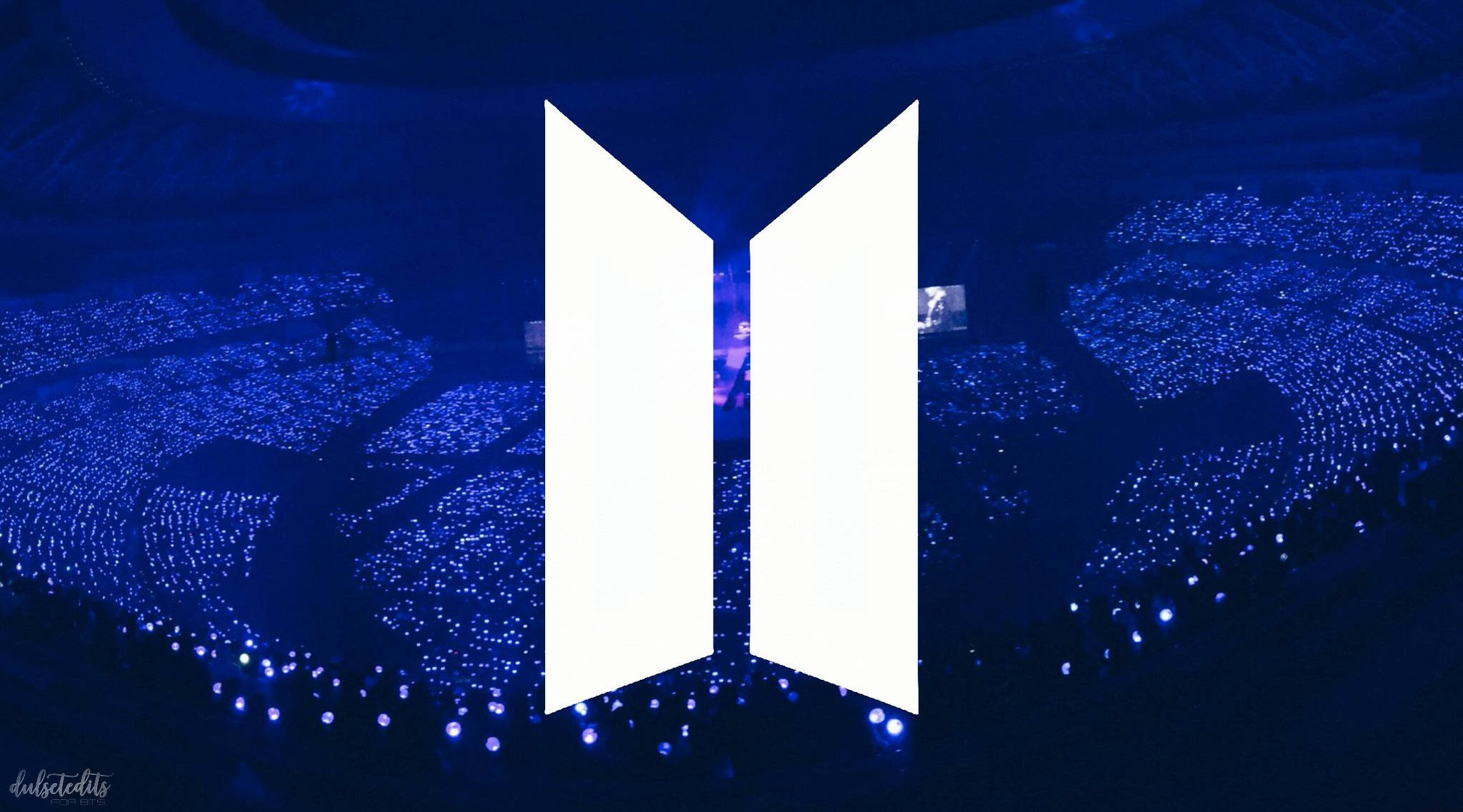 โลโก้ BTS ในคอนเสิร์ต วอลเปเปอร์