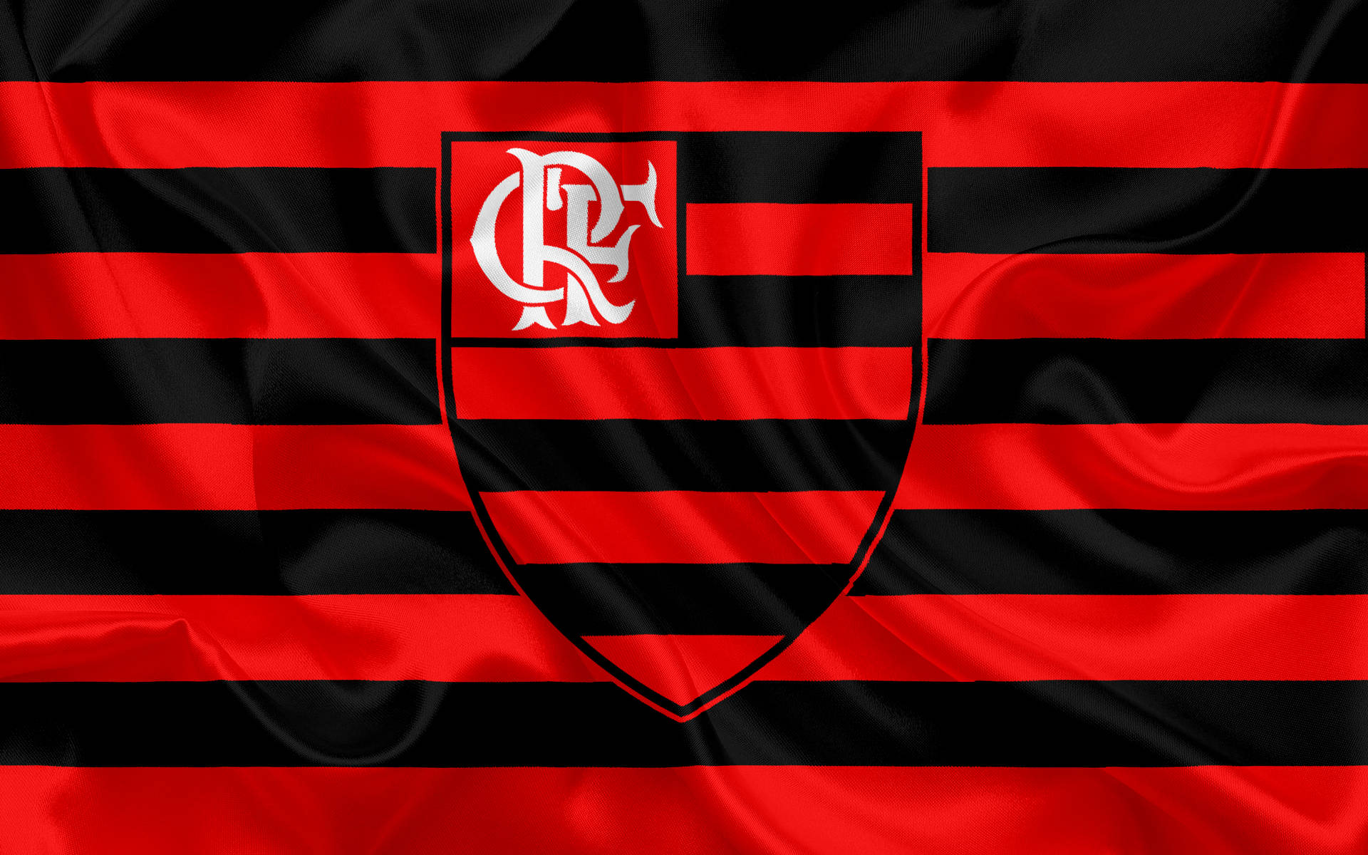 โลโก้ Flamengo FC แถบแนวนอน — ฟุตบอล GIF วอลเปเปอร์