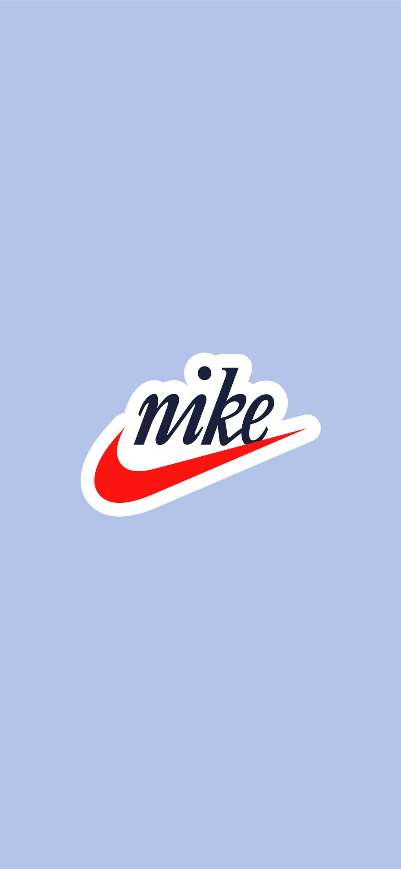 โลโก้ Nike สีน้ำเงินอันโด่งดัง วอลเปเปอร์