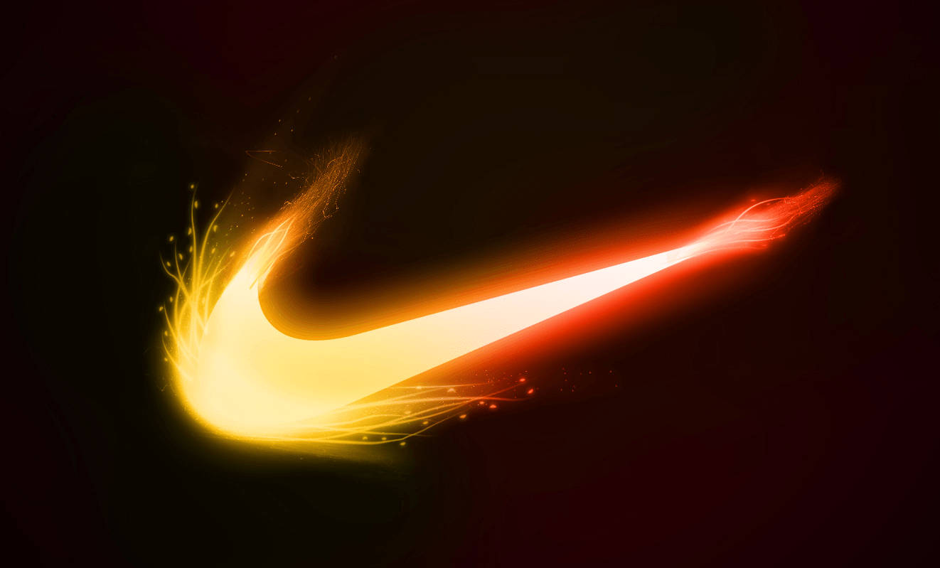 โลโก้ Nike ไฟสุดเท่ วอลเปเปอร์