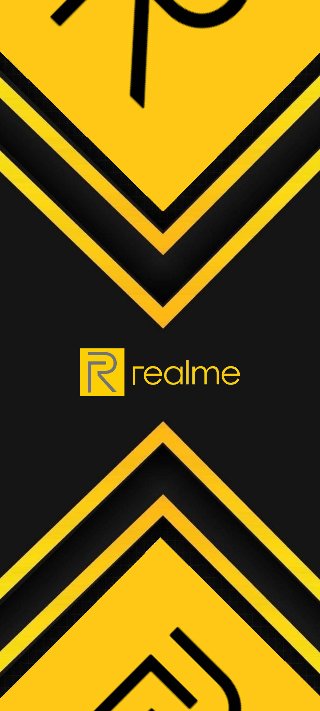 โลโก้ Realme สองจุด วอลเปเปอร์