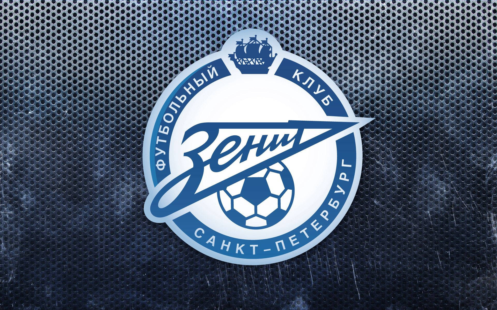 วอลเปเปอร์เดสก์ท็อปโลโก้สโมสรฟุตบอลเซนิตเซนต์ปีเตอร์สเบิร์ก — ฟุตบอล วอลเปเปอร์