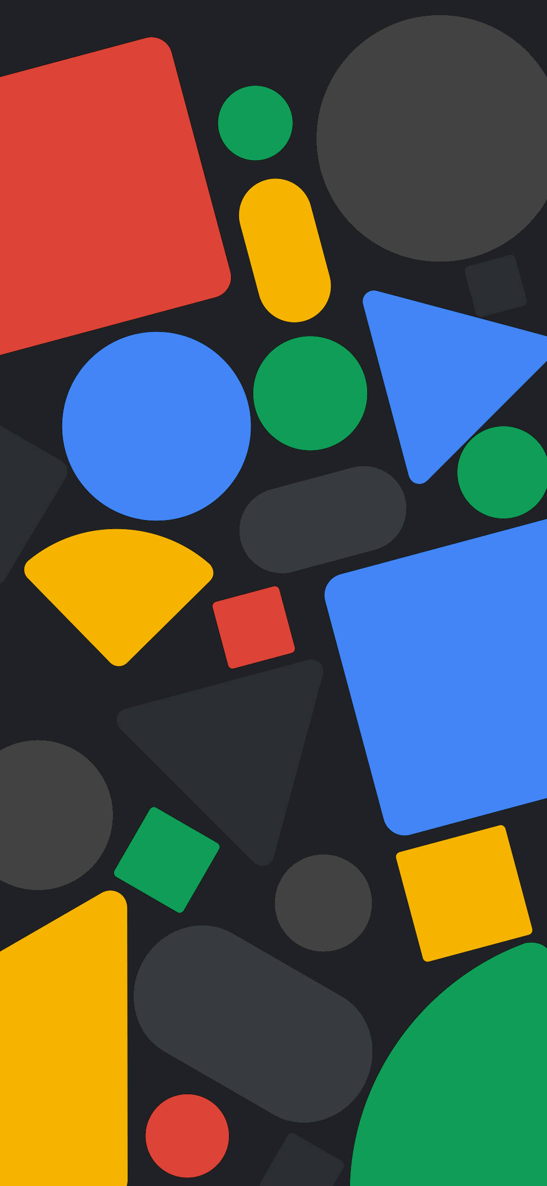 โหมดมืด Android Pixel 4 วอลเปเปอร์