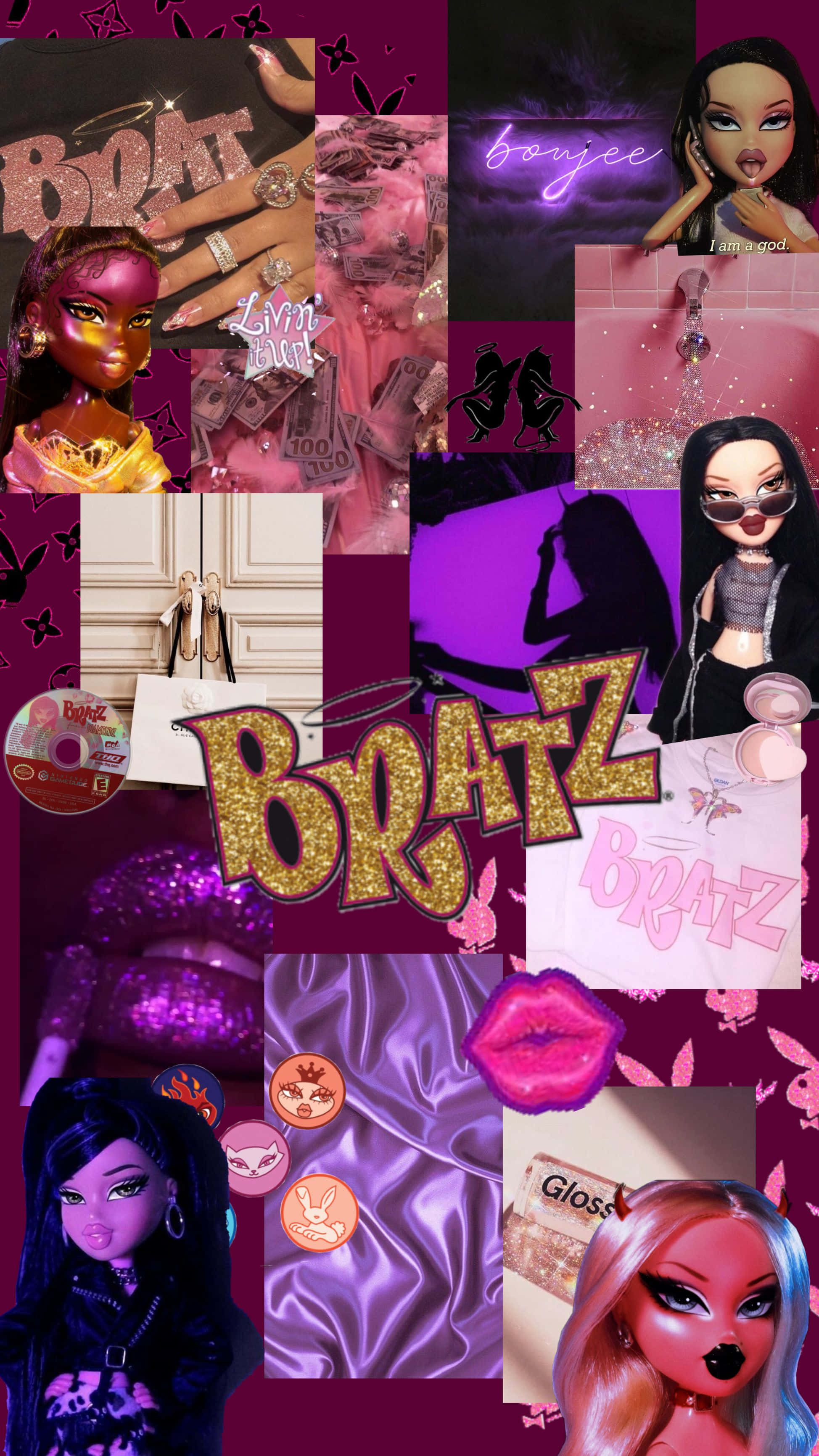“โอบรับความเป็น Bratz ในตัวคุณ” วอลเปเปอร์