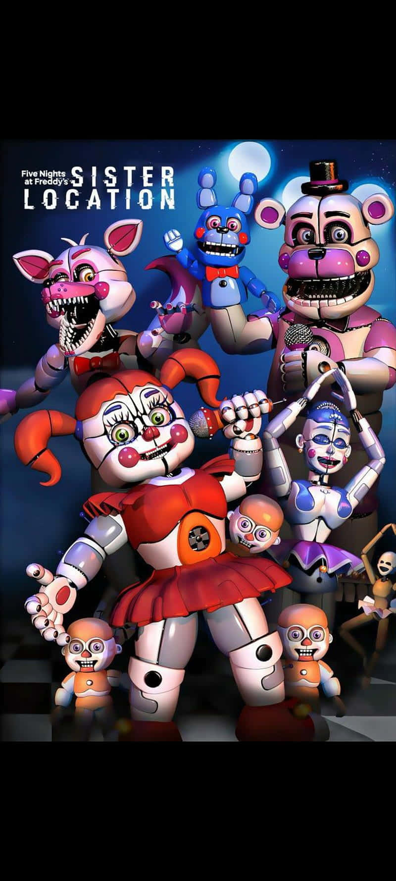 Five Nights at Freddy's: Sister Location สำหรับโทรศัพท์ วอลเปเปอร์
