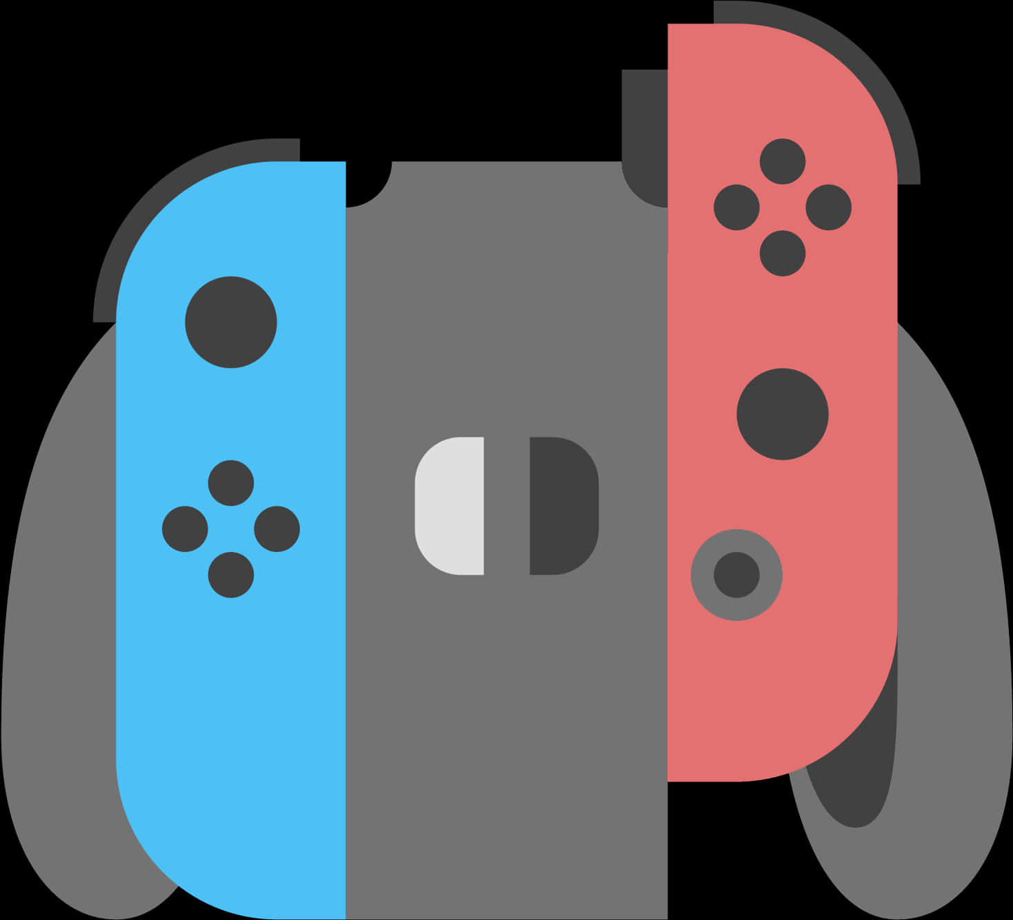 ไอคอนคอนโทรลเลอร์เกมสีสันสดใส วอลเปเปอร์