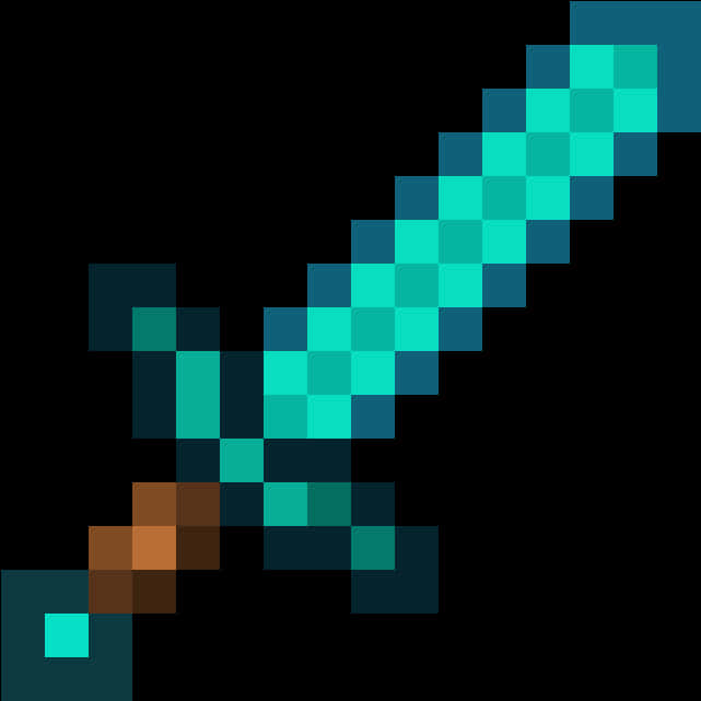 ไอคอนดาบเพชร Minecraft วอลเปเปอร์