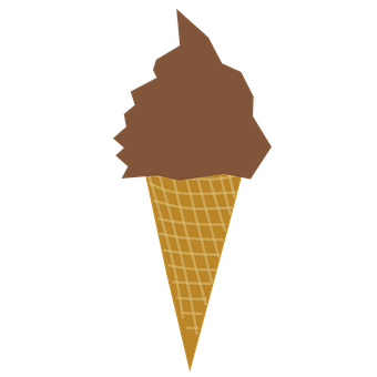 ไอศกรีมช็อกโกแลตโคนของหวานหน้าร้อน วอลเปเปอร์