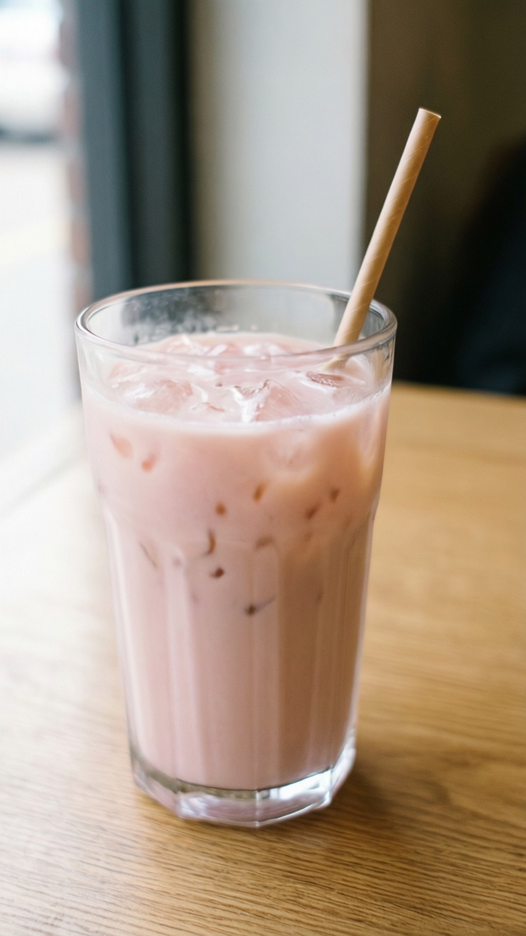ไอศครีมกาแฟสีชมพู วอลเปเปอร์
