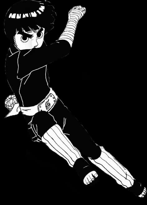洛克李动作姿势 วอลเปเปอร์