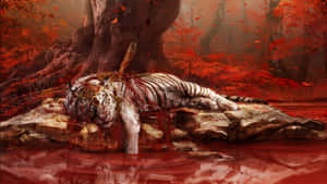 1366x768 Far Cry 4 พื้นหลัง — เสือ วอลเปเปอร์