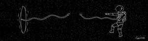 3840x1080 4K เส้นสายศิลปะนักบินอวกาศ — 3840x1080 วอลเปเปอร์
