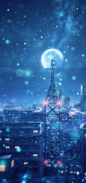 4K Anime iPhone คืนพระจันทร์มหัศจรรย์