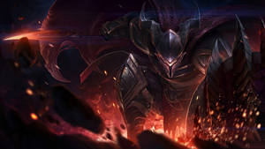 4K LOL Pantheon เพลิงพิโรธ — 4K เกมมิ่ง วอลเปเปอร์