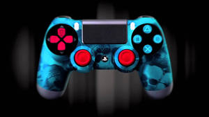 4K PS4 พร้อมลายสกรัลนีออน — กะโหลก วอลเปเปอร์