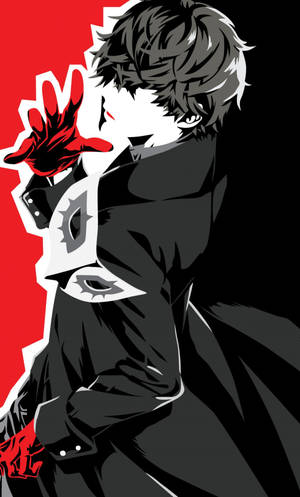 4K อนิเมะ iPhone Persona 5 อากิระ คุรุสุ — อนิเมะ วอลเปเปอร์