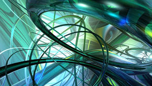 8k 7680x4320 Ultra Hd Resolution Desktop 3D Lines — 7680x4320 วอลเปเปอร์