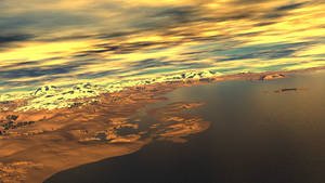 8k 7680x4320 Ultra Hd Resolution Desktop Sunset — 7680x4320 วอลเปเปอร์