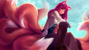 8k 7680x4320 ความละเอียดอัลตรา Hd สำหรับเดสก์ท็อป Ahri — 7680x4320 วอลเปเปอร์