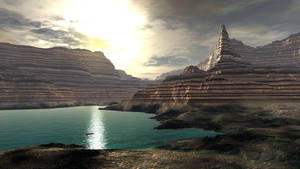 8k 7680x4320 ความละเอียดอัลตรา Hd สำหรับเดสก์ท็อป Canyon — 7680x4320 วอลเปเปอร์
