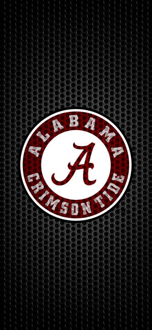 วอลเปเปอร์ Alabama Crimson Tide Black Metal Art — iPhone 14 วอลเปเปอร์