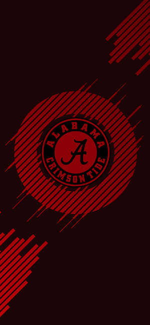 วอลเปเปอร์ Alabama Crimson Tide สีแดงเข้ม อาร์ต — iPhone 18 วอลเปเปอร์