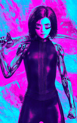 วอลเปเปอร์ Alita ป๊อปอาร์ต — Galaxy Tab S9 Ultra วอลเปเปอร์